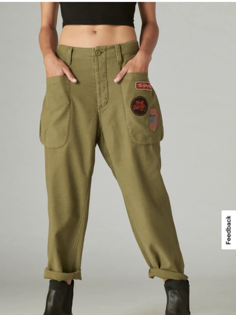 Lucky Brand Rolling Stones pants - Picture 7 of 8